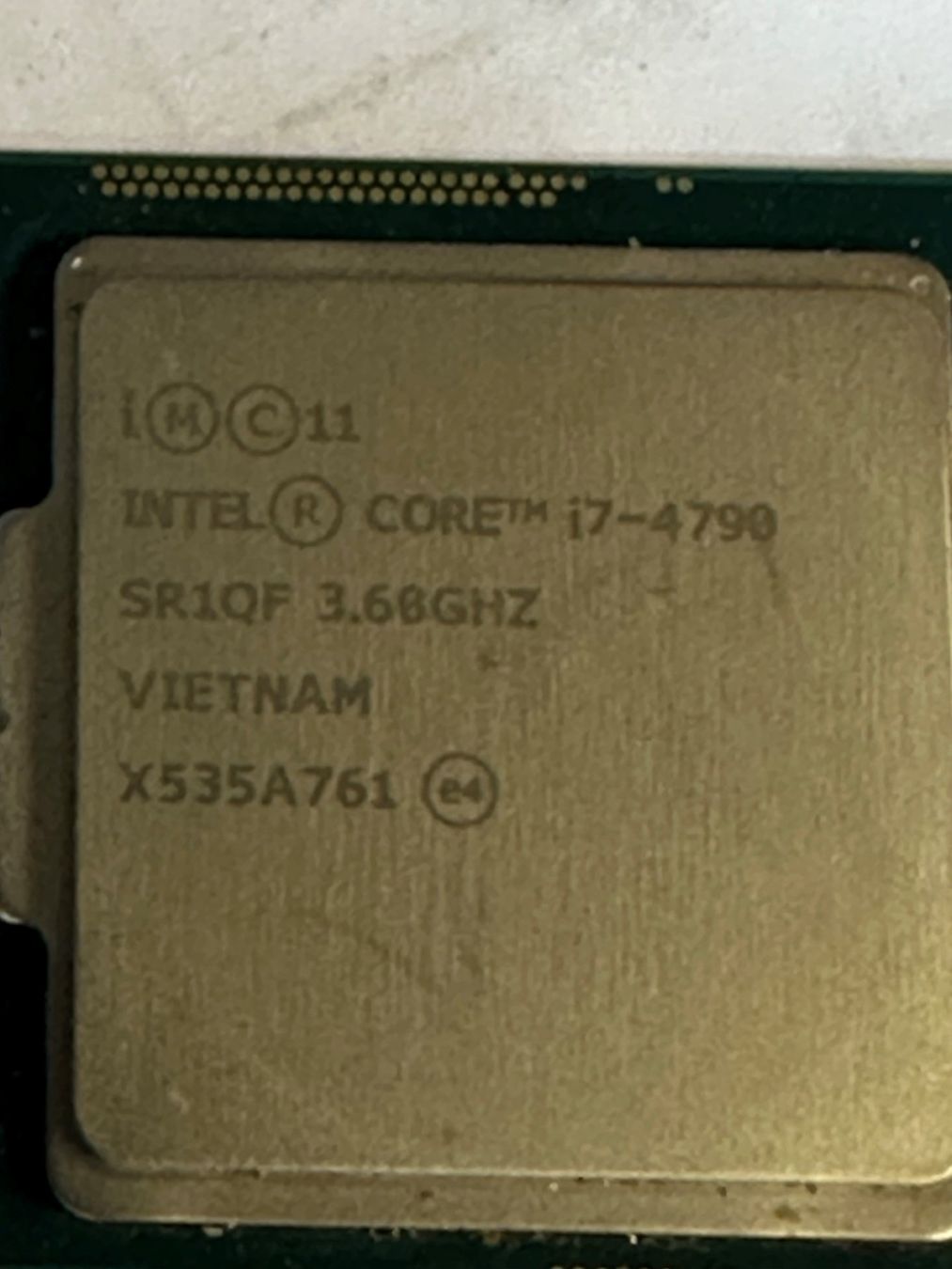 PC: i7 4790 4 Core, 3,60 GHz 8 MB cache – Usato da Zürich venduto da Drwatson