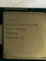i7 4790 4 Core, 3,60 GHz 8 MB cache