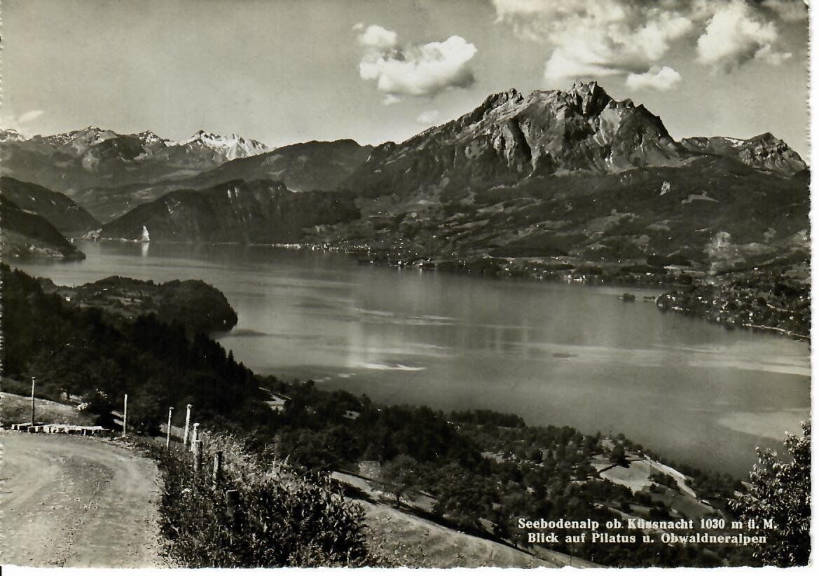 Ansichtskarten: Seebodenalp – Gebraucht aus Hochdorf von Ziegel-16