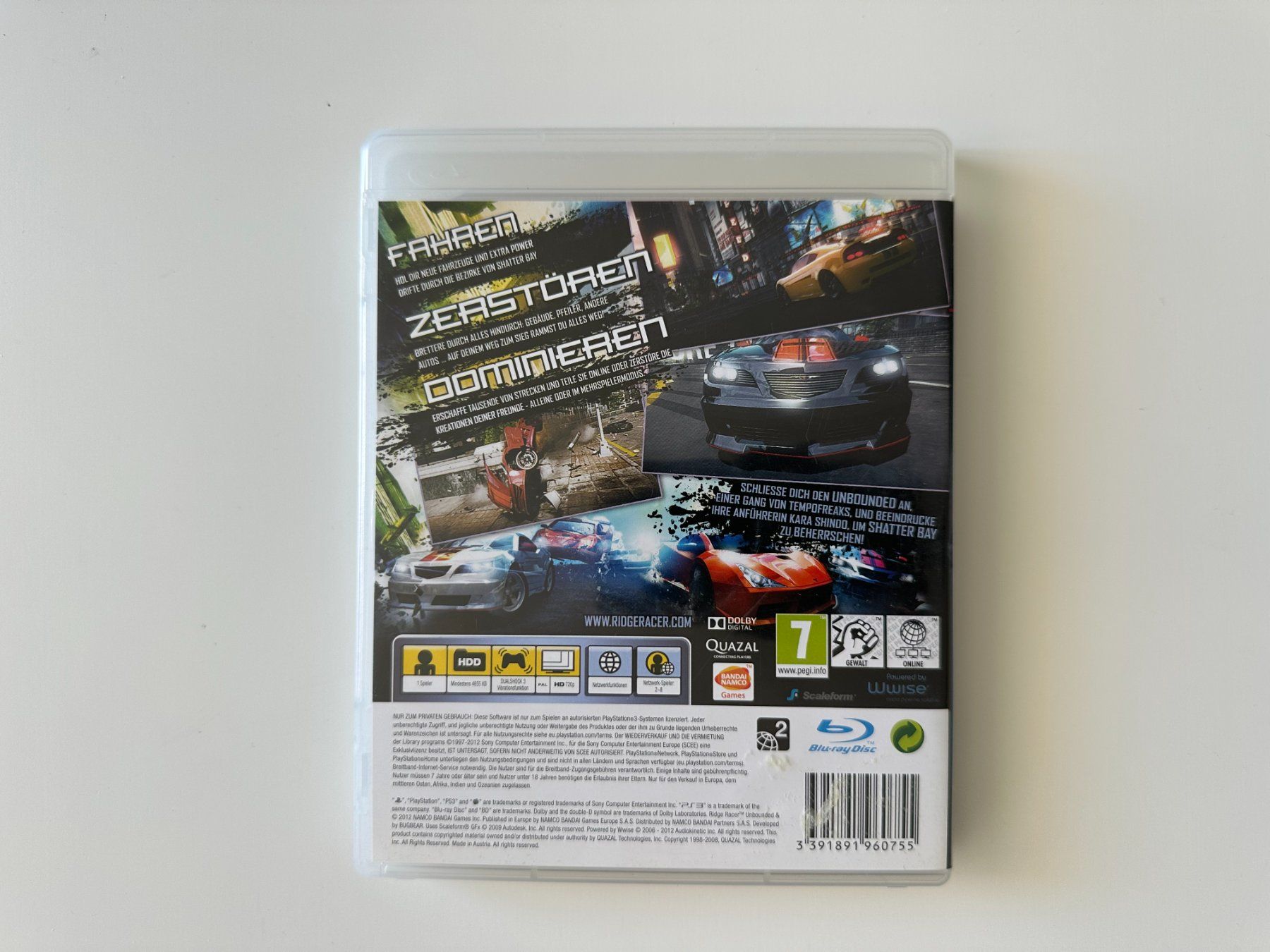 Sony Giochi: Ridge Racer Unbounded, Sony Playstation 3, PS3 – Nuovo (secondo la descrizione) da Couvet venduto da nay_prh5 2
