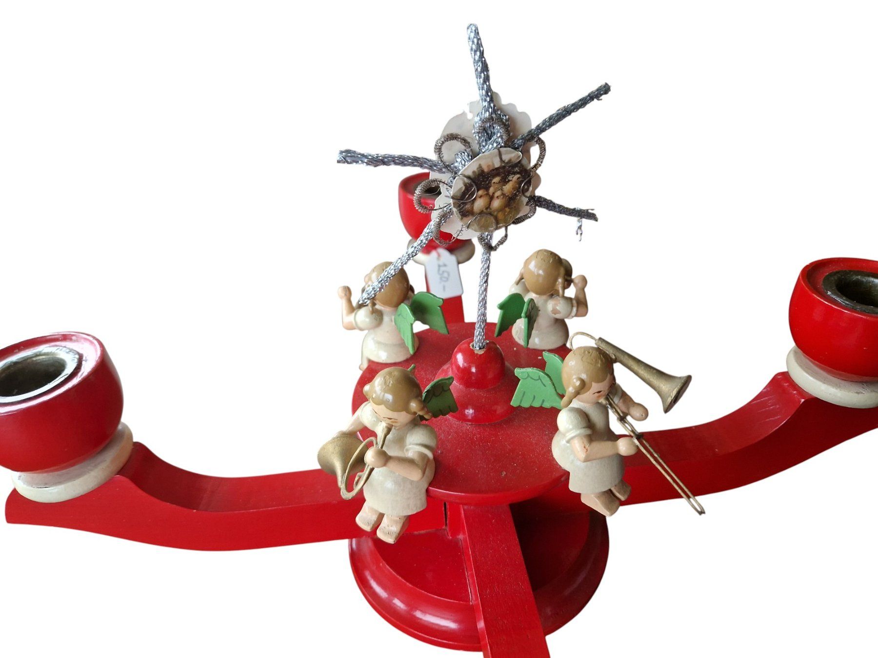 Statuette: Adventsleuchter Erzgebirge Engel – Usato da Mörschwil venduto da lindaswunderkiste 6