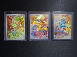 Pokémon premiers partenaires série 2 - Johto (046/047/048)