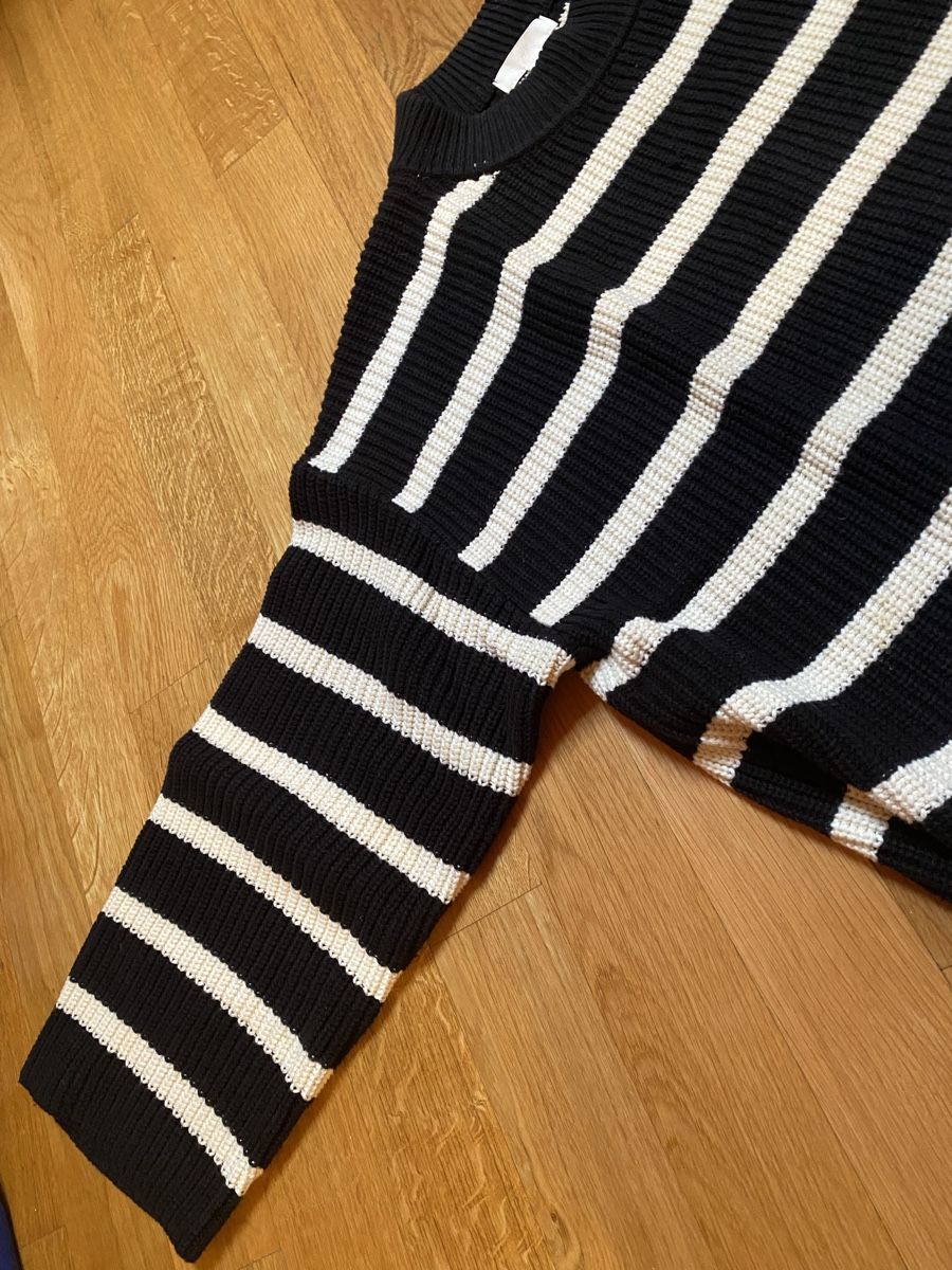 H&M Maglioni & Felpe: Pull H&M noir et blanc M – Usato da Epagny venduto da nie_n5yb 4