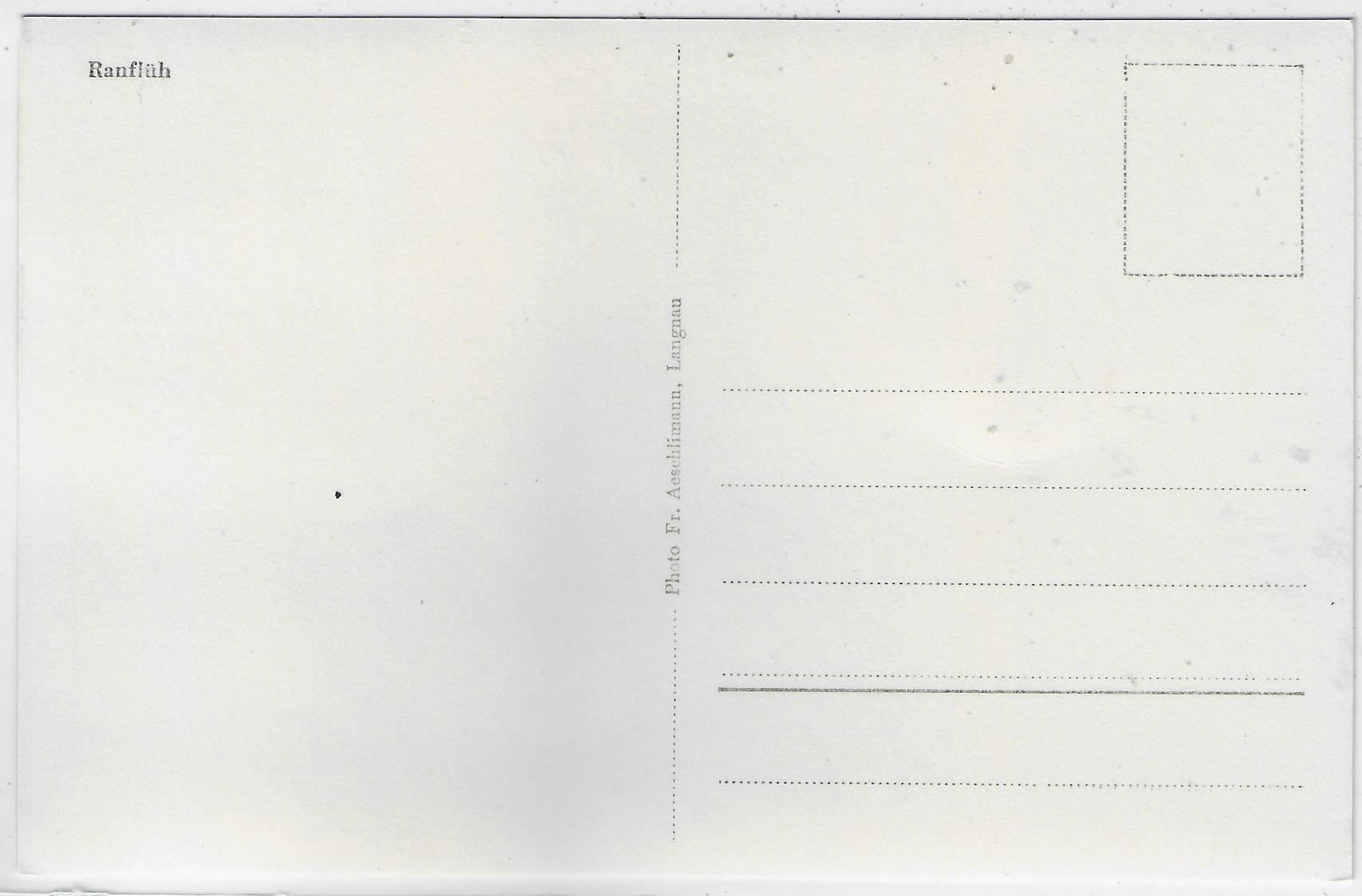 Cartoline postali: Ranflüh i./E. - Generalansicht – Usato da Ettingen venduto da Kartenplanet 1