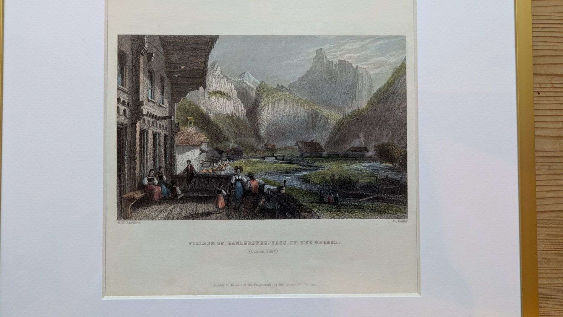 Incisioni: Stich Kandersteg farbig. (3) – Usato da Kandersteg venduto da alfi30 1
