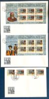 2005 Schweizergarde FDC Kleinbogen Satz ** + FDC Kombi