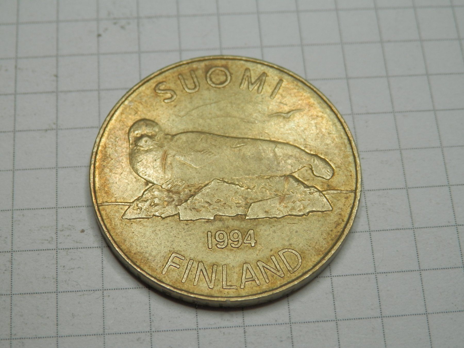 Tutti le monete: Finnland 5 Mark, 1994 – Usato da Weiach venduto da weiach81