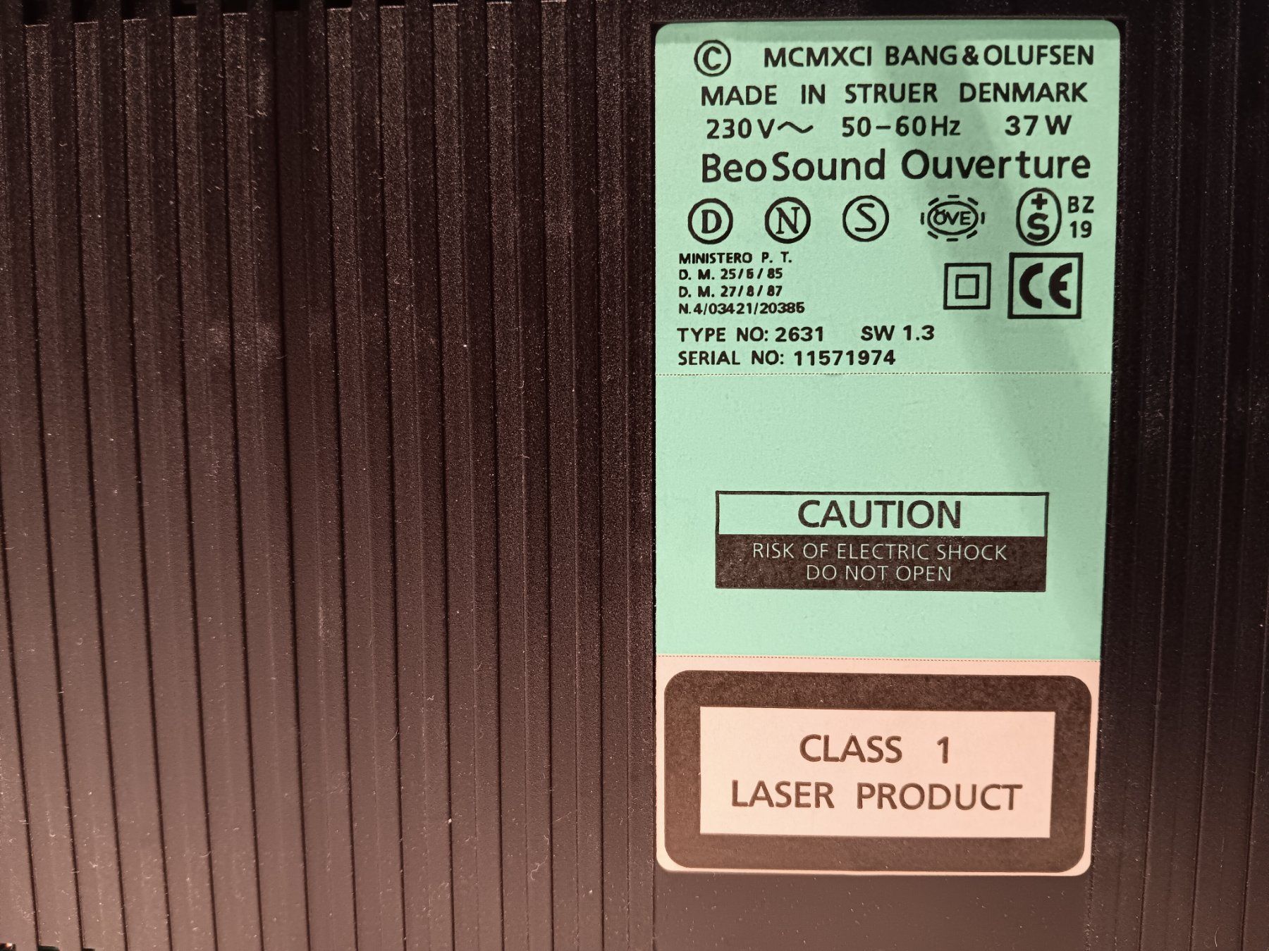 Bang & Olufsen Multimediaplayer & Streamer: B&O Anlage Overture – Defekt aus Dietikon von Sauber64 4