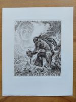 Exlibris Karl Blossfeld - Original Radierung
