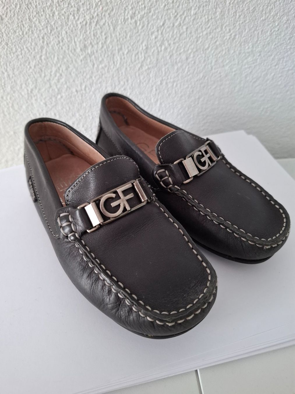 Gianfranco Ferre Scarpe per ragazzi: Gianfranco Ferré, Loafer, schwarz, Gr. 29 – Usato da Dornach venduto da shoe-lina 2