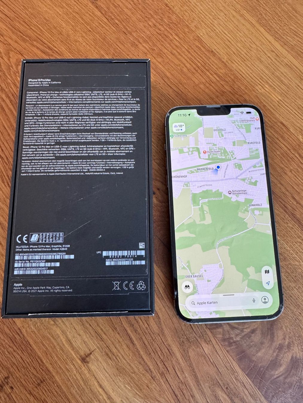 Apple Portables: Apple iPhone 13 Pro Max 512GB – D'occasion à Frauenfeld par dilili 5