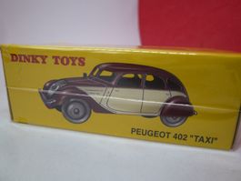 Peugeot 402 Taxi - Dinky / matchbox OVP - seltene Variante