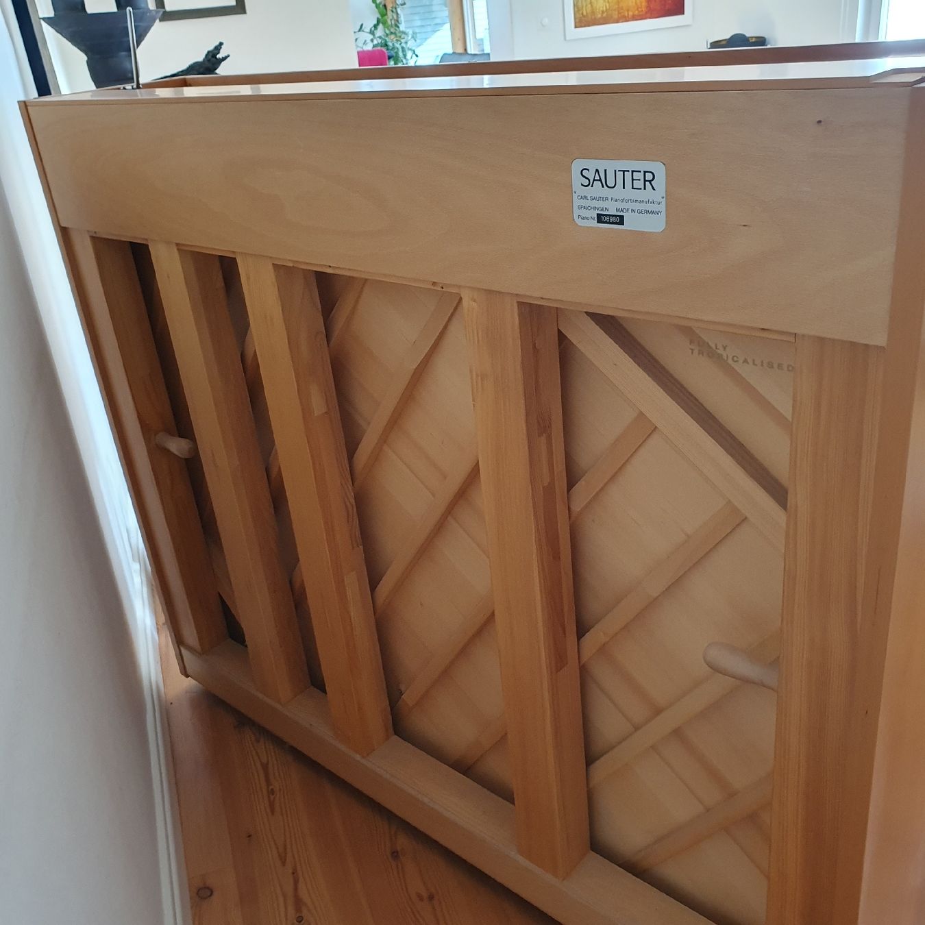 Musikinstrumente: Klavier Sauter 122 Domino – Gebraucht aus Sirnach von Lemon04 4
