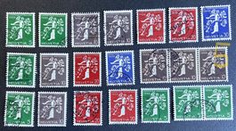 Lot Freimarken Landesausstellung 1939