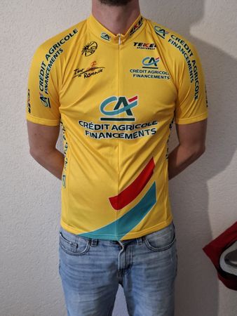 Maillot cycliste Teker Tour de Romandie Credit Agricole 