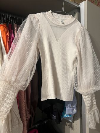 Damen Pullover River Island Ballonärmel