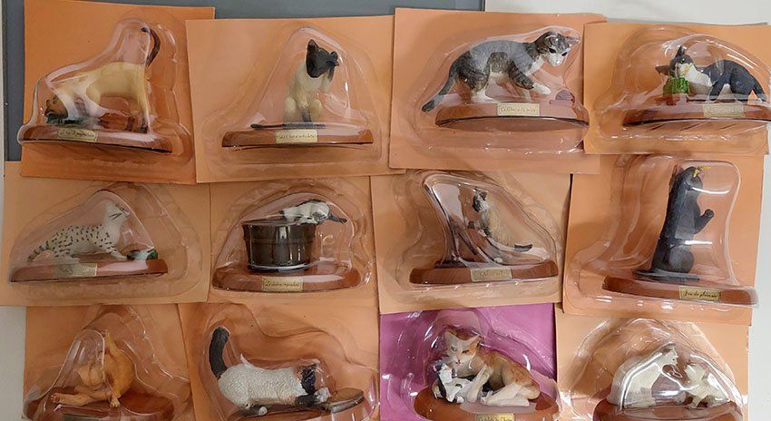 Statuette: lot de 80 figurines de chats Atlas – Nuovo e nell'imballaggio originale da Nyon venduto da tekkboy1968 2