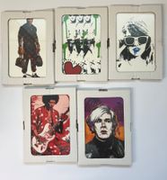 Posten von 5 DEATH NYC Bilder mit Rahmen