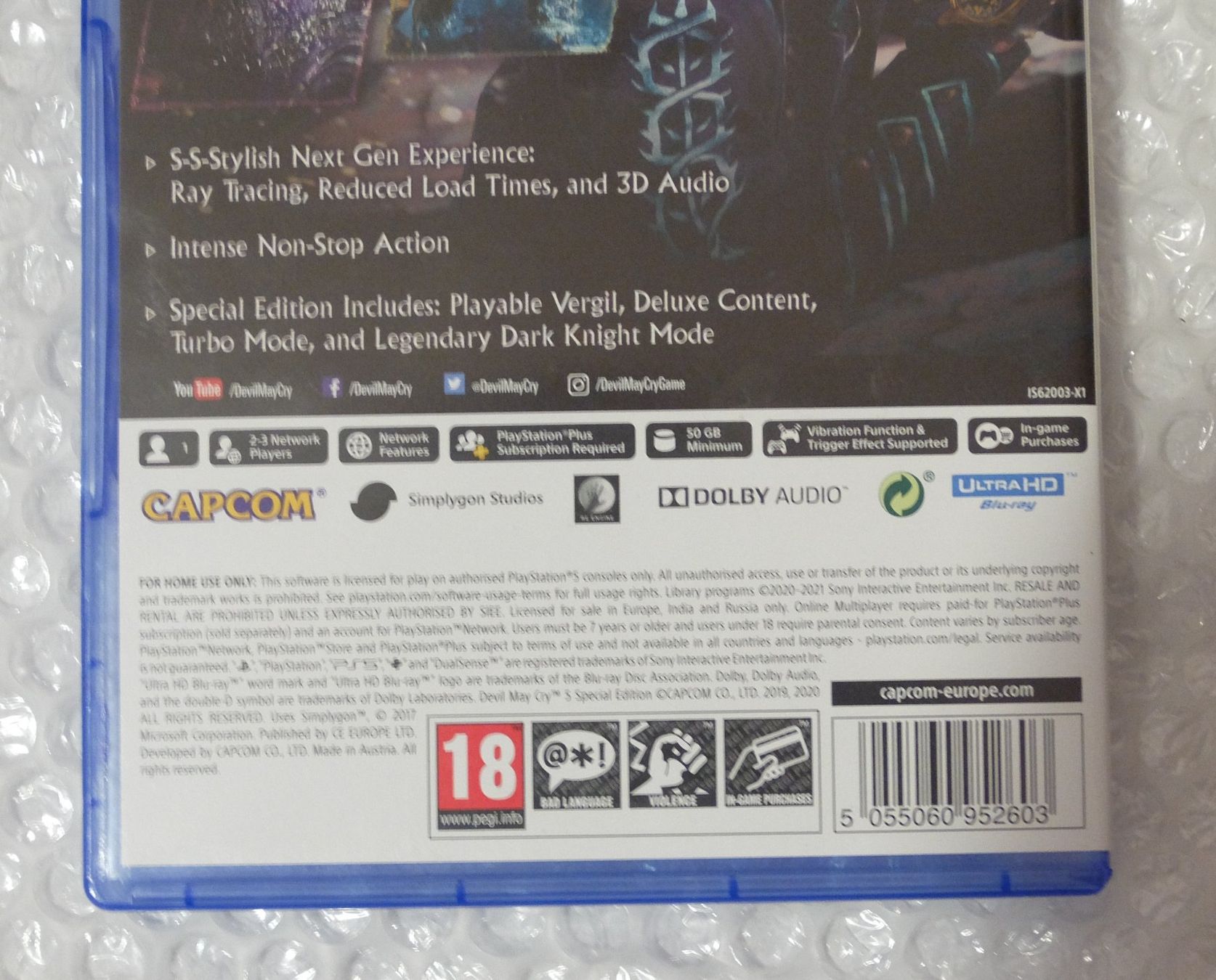 Sony Giochi: Devil May Cry 5 Special Edition PS5 – Usato da Basel venduto da Elektronik_Markt 2