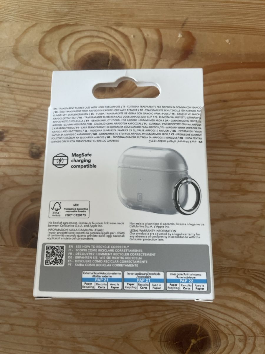Apple Kopfhörer: AirPods Pro 3 Tramsparente Hülle – Neu und originalverpackt aus Basel von elidoo 1