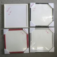 4 quadratische Bilderrahmen / Kreativität / Malen