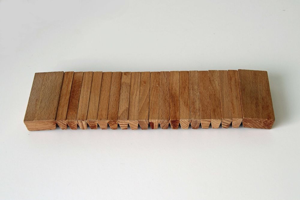 Vintage NAEF Holzspielzeug / Instrument RI-RA Ritsch-Ratsch (Gebraucht ...