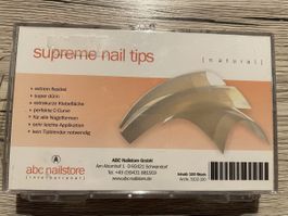 Supreme Nail Tips Natural, Nagel-Formen, div. Grössen