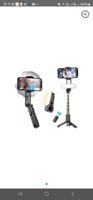 Perche Selfie Stabilisateur Smartphone avec lumière LED!