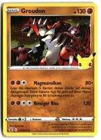 Groudon #17 Pokemon Celebrations