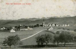 Stein   AR  mit Säntiskette von Norden      um 1918