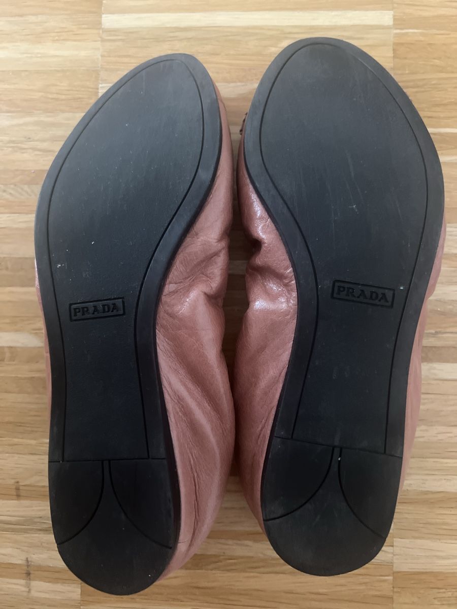 Prada Scarpe da donna: Prada ballet flats, size 38, pink leather, almost new – Usato da Aarau venduto da mic_5bxt 1