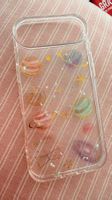iPhone Air silicone case planets glitter