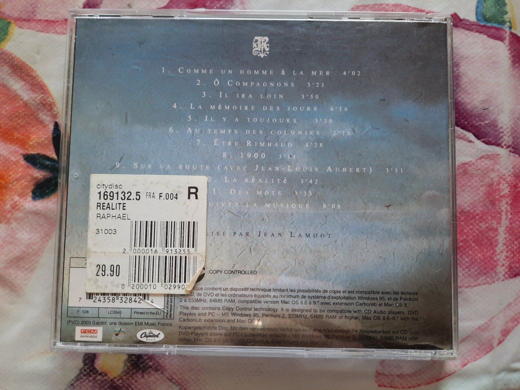 CD: CD Raphael - La réalité – Usato da Pully venduto da bro_n52j 1