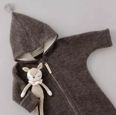 Overall aus Bio-Merinofleece
