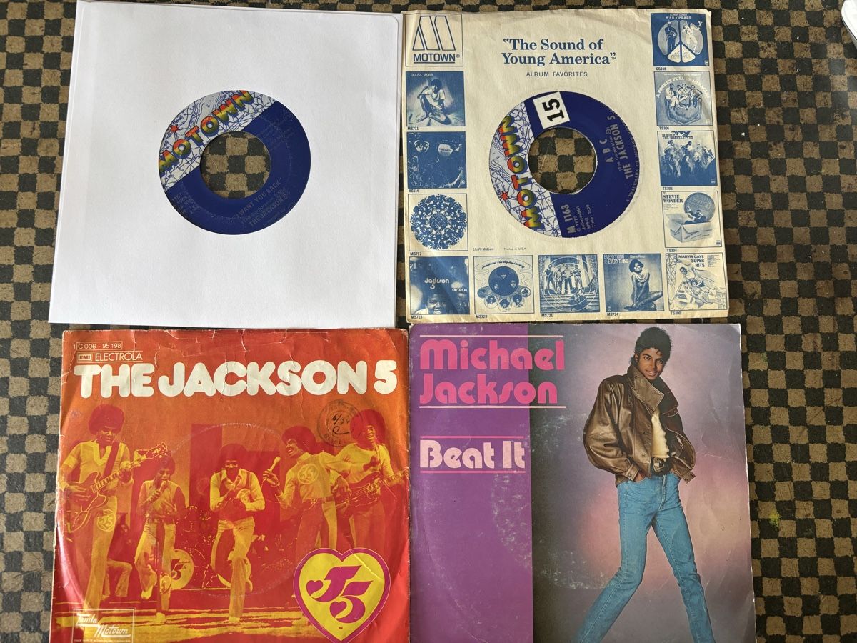 Schallplatten: Jackson 5 & Michael Jackson Singles – Gebraucht aus Triesenberg von gernewieder9497