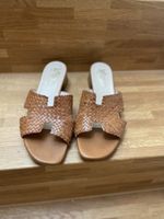Kess Leder Sandalen Gr. 41 (hermes style)