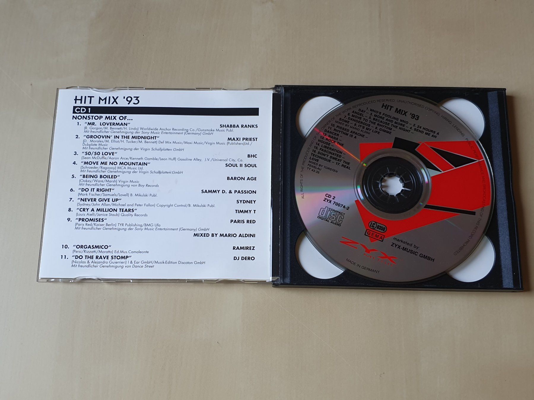 CDs: Hit Mix 93 – Gebraucht aus Stansstad von collectorsshop 2