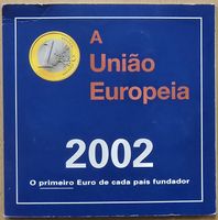 1 EURO 2002, erster Euro aus den 12 Gründerländern