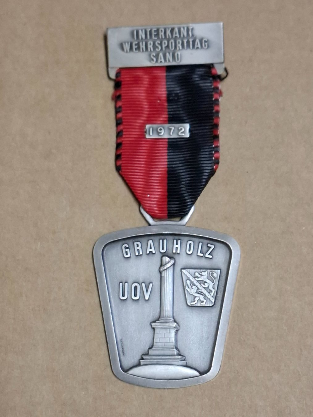 Medaglie: Grauholz UOV 1972 (B730) – Usato da Schwanden GL venduto da Suvorov 2