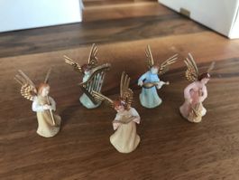Kleines Engelorchester Engel alter Weihnachtsschmuck