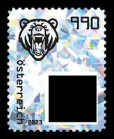 Crypto Stamp 5.0: BÄR IN KRISTALLFARBE, 5-stelliger Code