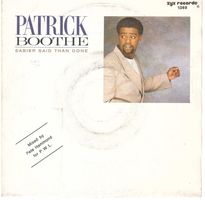 Patrick Boothe  --  Easier said than done  Single7