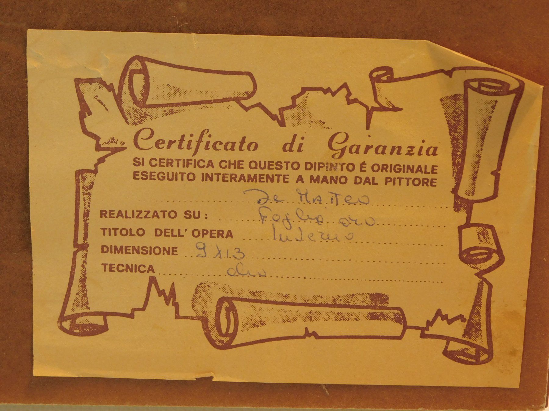 Dipinti: Gemälden Signiert mit Garantie. – Usato da Emmenbrücke venduto da Ulisse-22 3