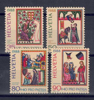 Tutti i francobolli: PP 1988, postfrisch ** – Nuovo (secondo la descrizione) da Lupfig venduto da lubor