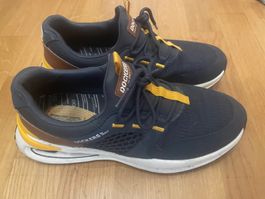 Dockers by Gerli Herren-Sneaker  Blau/Gelb  Grösse 43