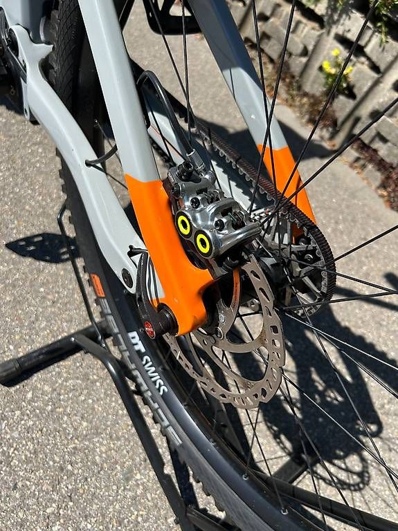 Biciclette: E-MTB Simplon RAPCON :ePinion - L - Moon Grey/Orange  – Usato da Bubikon venduto da Spoelito 1