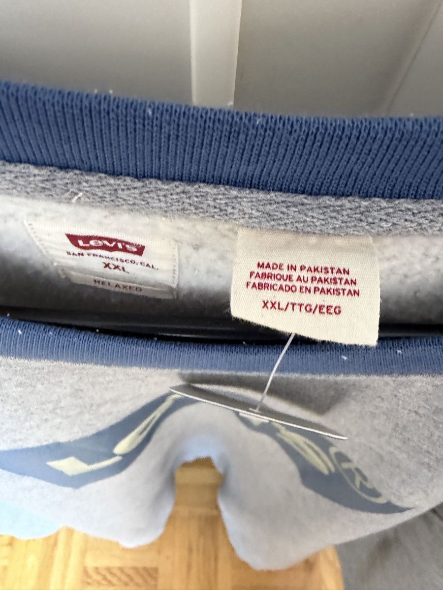 Levi's Maglioni & Felpe: Sweat Levis taille xxl – Nuovo e nell'imballaggio originale da Savagnier venduto da Pivovar2 1