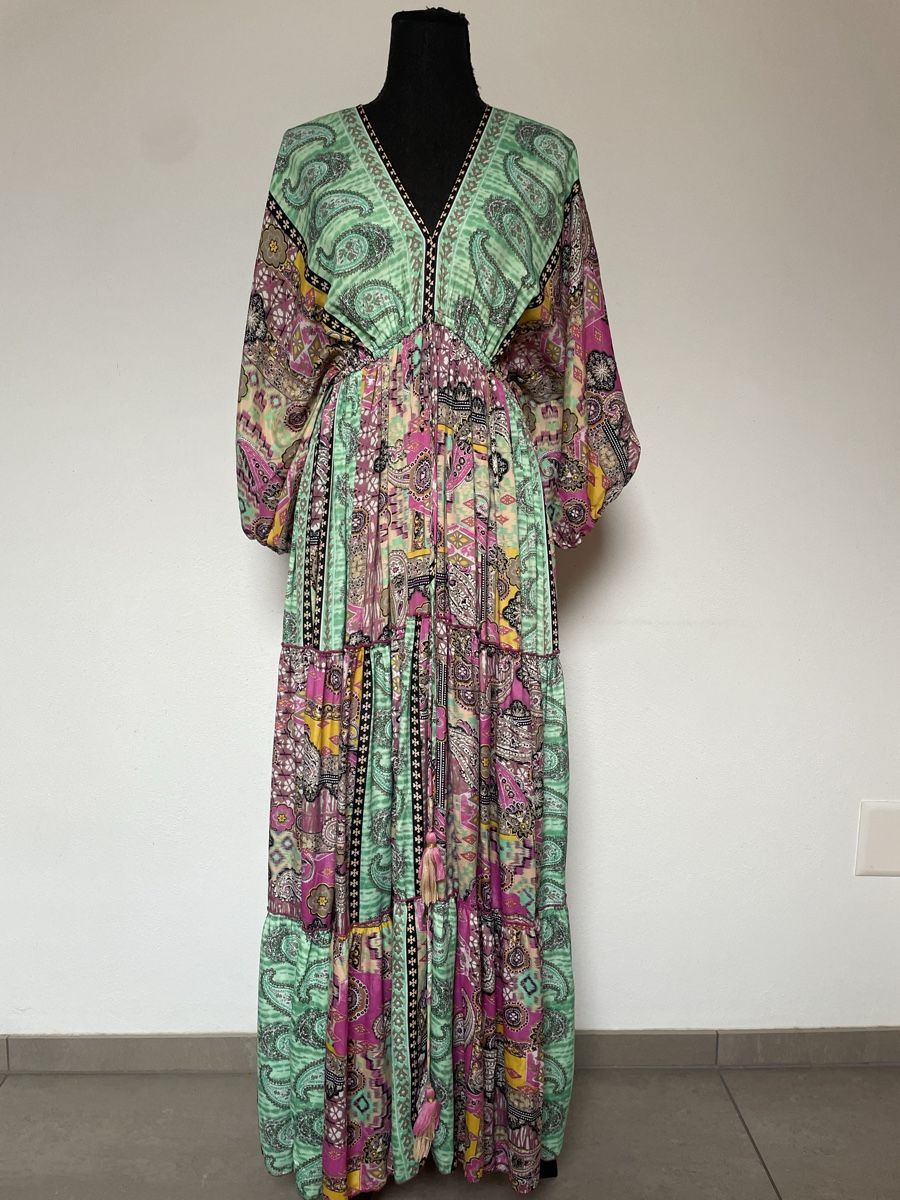 Vestiti: Boho Maxikleid aus Seide – Nuovo (secondo la descrizione) da Sigriswil venduto da ck56 1