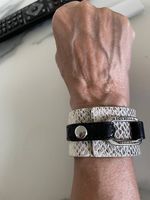 Armani Exchange Lederarmband Frauen 