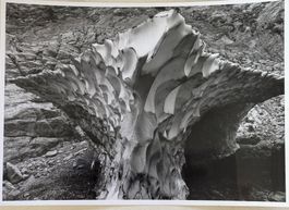 Foto E. Grubenmann, Appenzell, Lawinenkegel, 13 x 18 cm